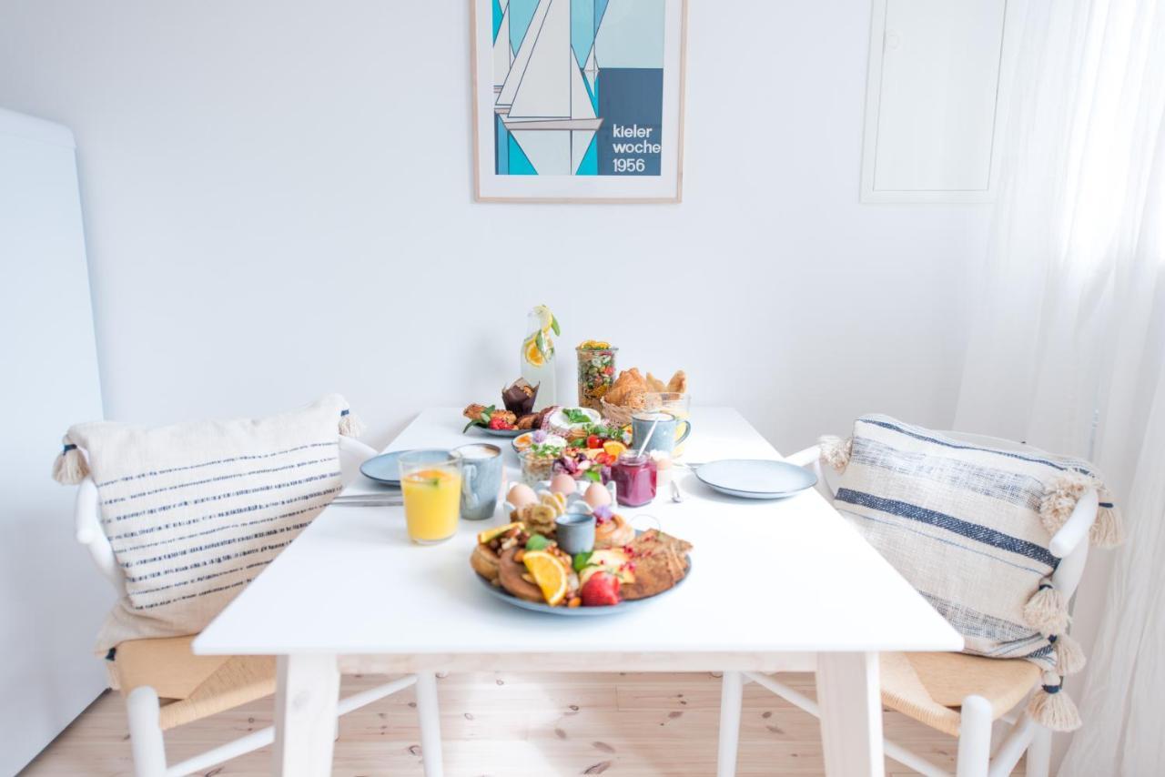 Nordic Bo -Wellen Wald Und Wilde Kueste- Strandnahe Doppelhaushaelfte Mit Waldterrasse Surendorf Extérieur photo
